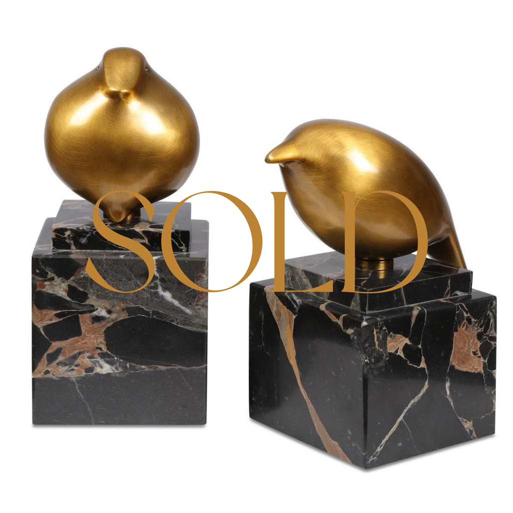 SOLD - Golden Finch (Set of 2)