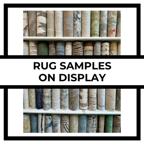 Rug SAMPLES on Display