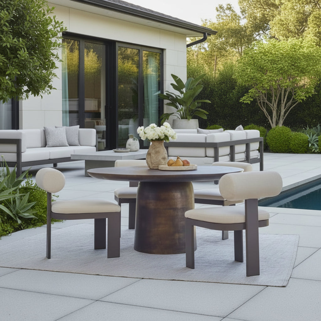 Madrone Indoor-Outdoor Dining Table (CI)