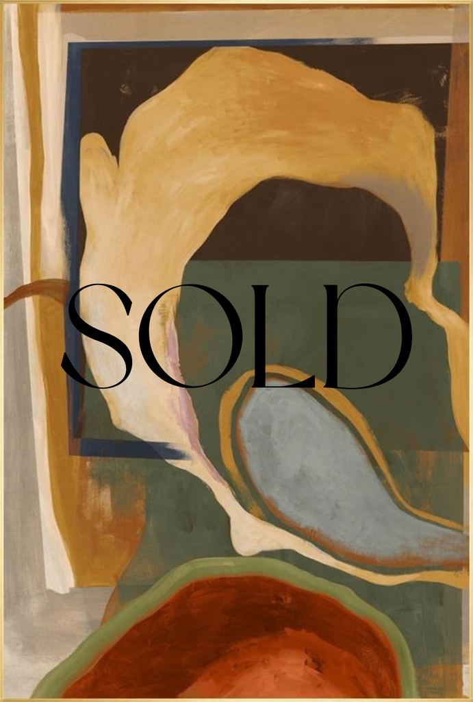 SOLD - ART - Pearl in a Shell - 47x70