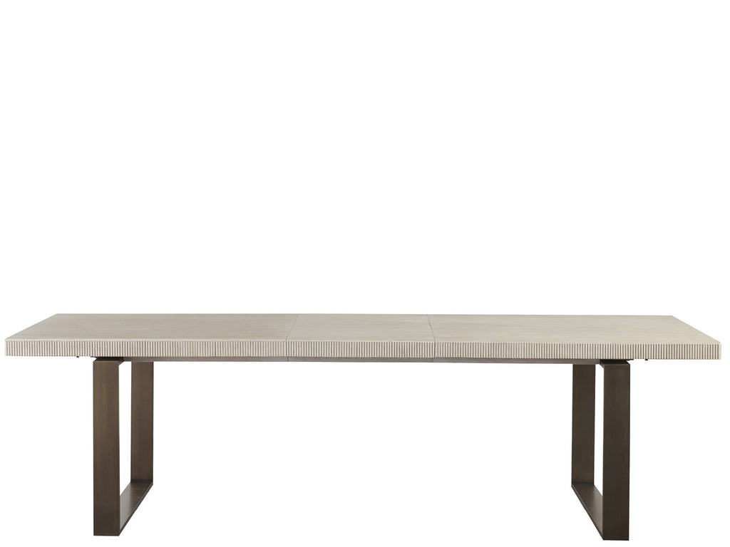 Modern Robards Rectangular Dining Table in Quartz 84-106