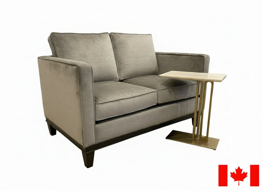 Anthony Loveseat 51" in Fabric Aurora Otter