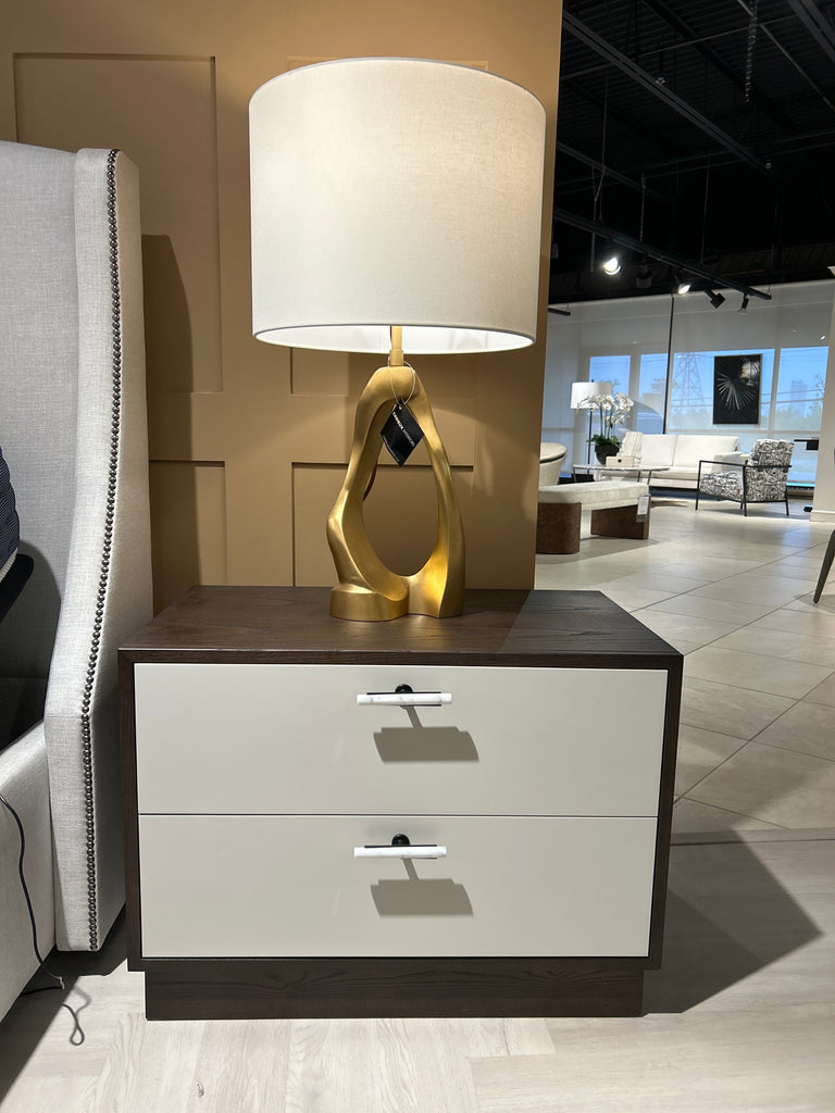 Fleetwood Custom 30" Nightstand in Java + Collingwood with Firenze HW