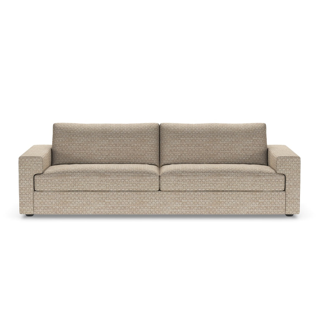 LAWSON SOFA 88"W in Fabric Enigma Oatmeal (ELEMENTS Collection)