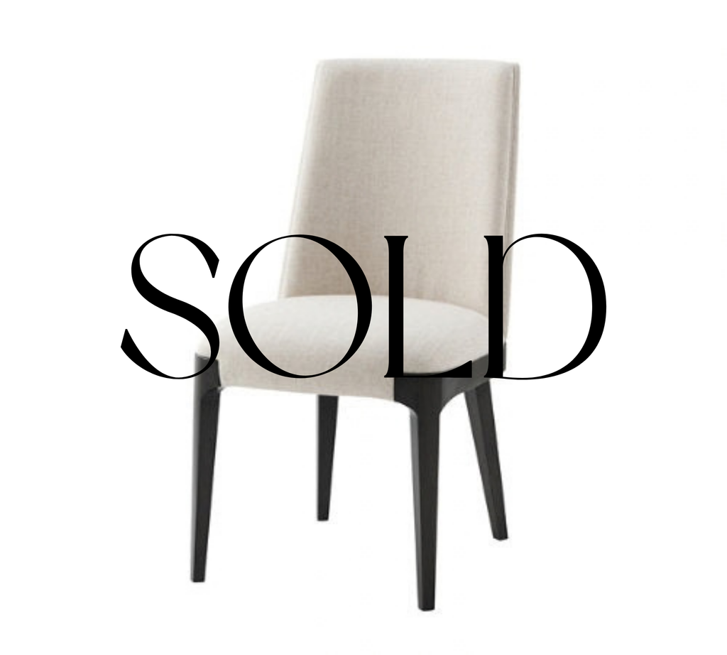 SOLD - Dayton Dining Side Chair - LAST ONE (See "New Fabric" Note Below)