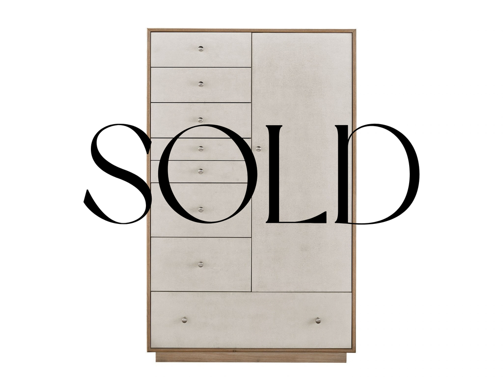 SOLD - MODERN - NOMAD CHIFFOROBE - FLOOR MODEL SALE