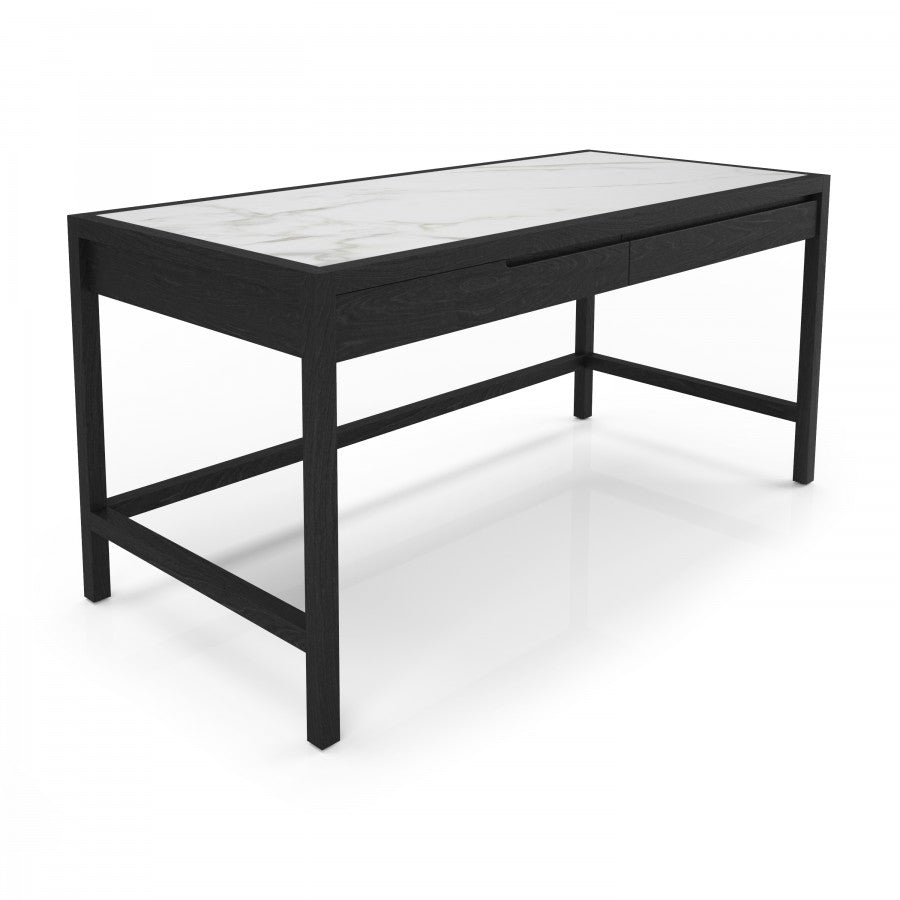 Edgar Birch Desk with Ceramic Top (CI)