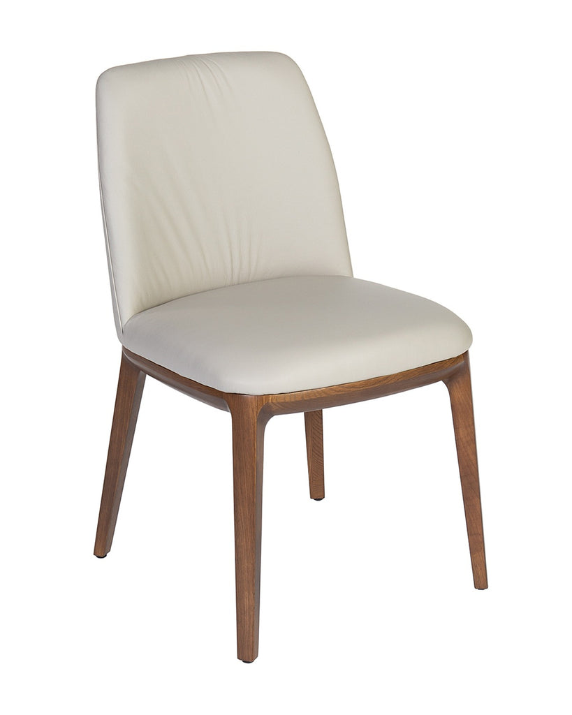 Lidia Dining Side Chair (available in 3 Leather colours) (CI)