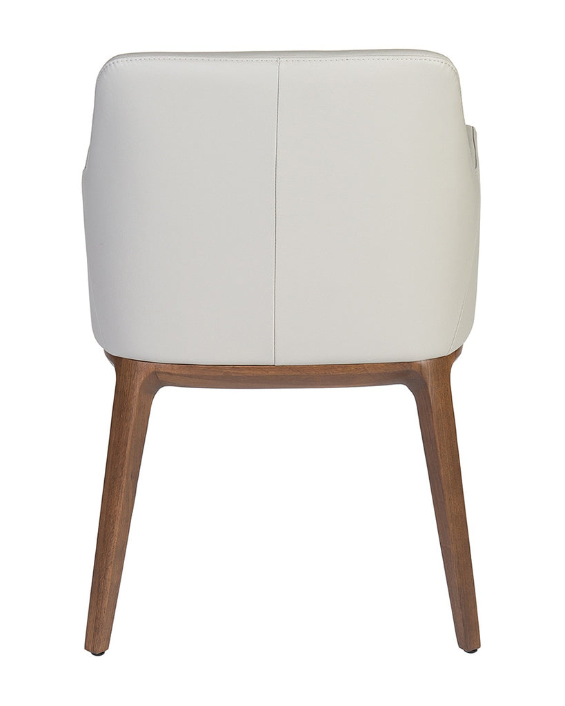 Lidia Dining Arm Chair (available in 3 Leather colours) (CI)