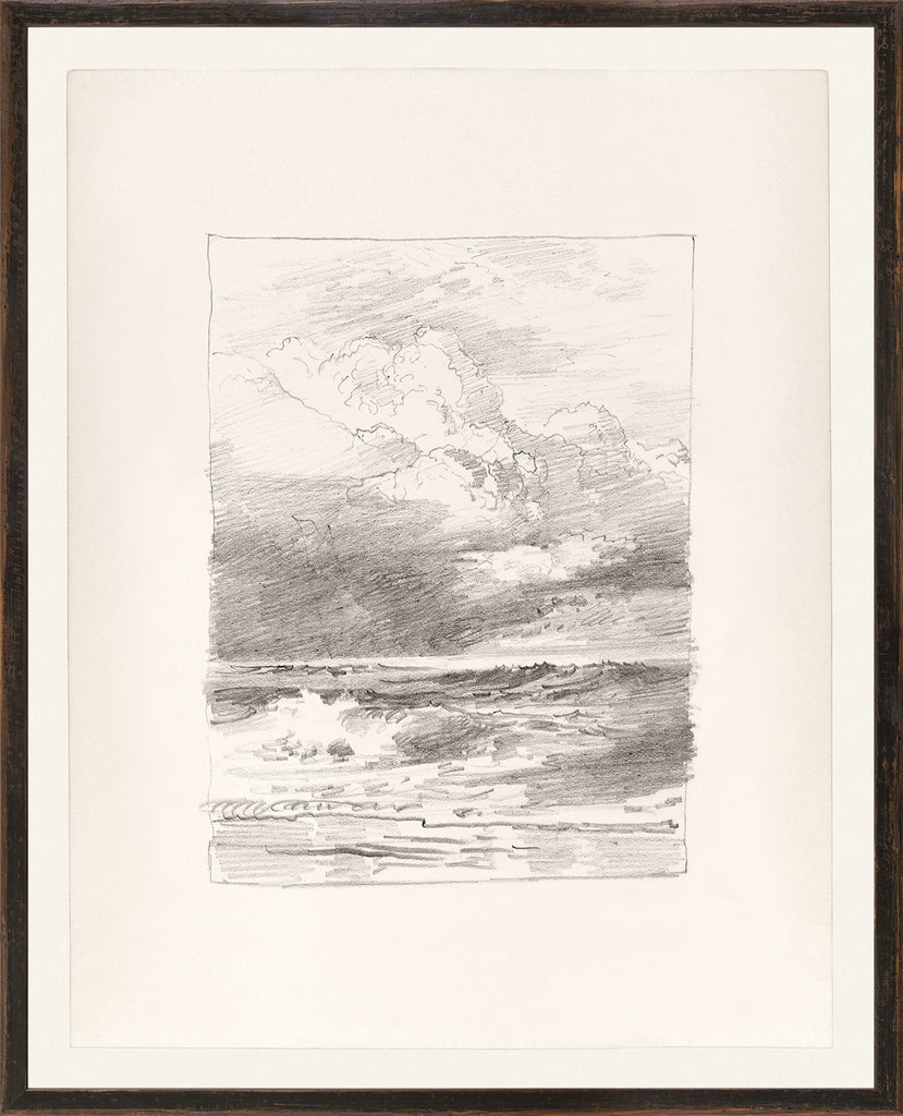 ART - Folio Study – Sea I, C. 1878 - 21.25" x 26"