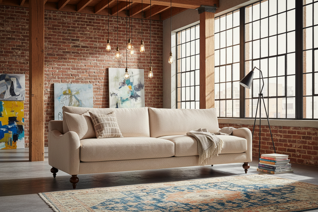 Ivy (Bubble Leg) Sofa Collection (available in multiple sizes) (CI)