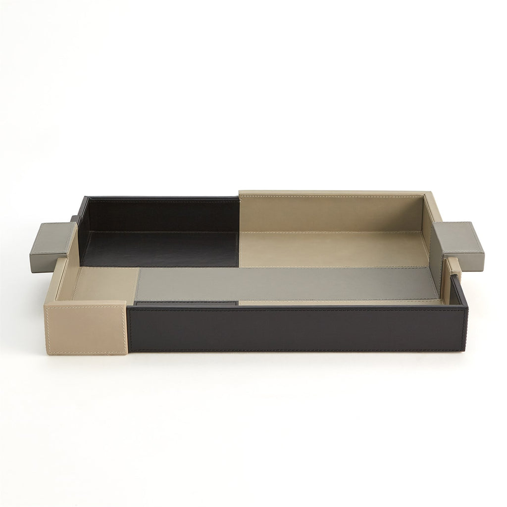 PIET TRI-COLOR GRAY-SHADOW TRAY - LARGE - 24X15.5X3 | Cadieux Interiors ...