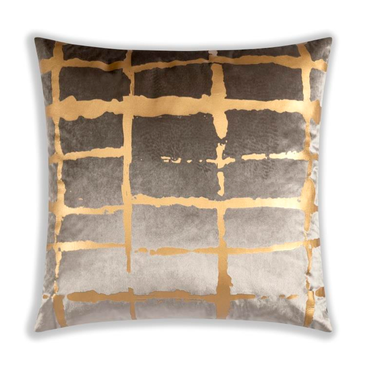 Grey and 2024 gold decorative pillows